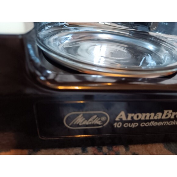 Vintage 1984 MelittA 10 Cup Coffeemaker Model # ACM-10M/4 New Boxed AromaBrew - Picture 4 of 12